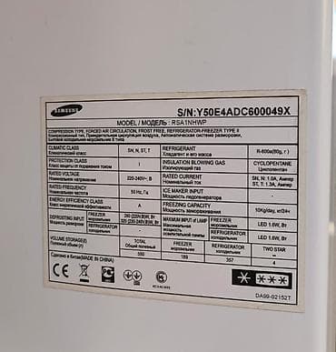 side: Продаю холодильник б.у Samsung двухдверный. 177см высота 90см — 4