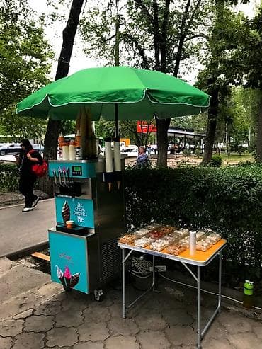 для мороженое: Передвижная точка мягкого мороженого с оборудованием Комплектация: - — 3