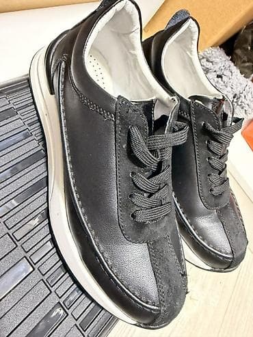 air force 1: Черные повседневные кроссовки/кеды - Верх: комбинированный материал — — 3