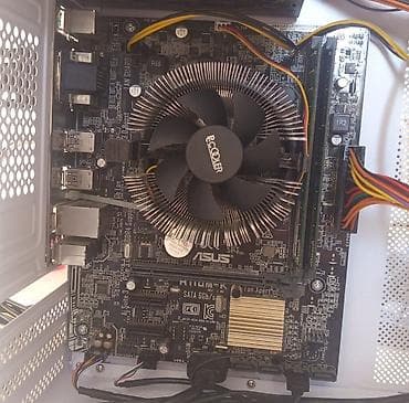 logitech 102: Материнская плата для ПК, Б/у, Asus, LGA1151 v2, Micro-ATX — 1
