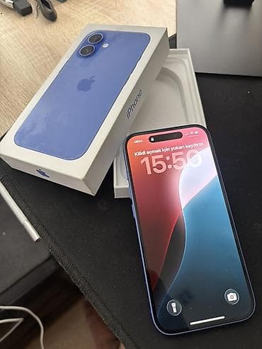 iphone 4с: IPhone 16, 128 ГБ, Blue Titanium, Коробка — 1