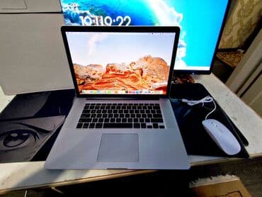 системы охлаждения для ноутбука: Ноутбук, Apple, 8 ГБ ОЗУ, Intel Core i7, 15.6 ", Б/у, Игровой, память SSD — 2