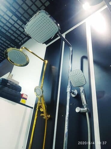 купить смеситель душевой кабины: Душевная стойка цвет никель № наш адрес АЮ GRANDул Чокана Валиханова 2 — 3