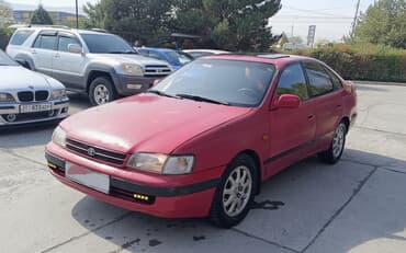 лак для машин: Toyota Carina E: 1993 г., 2 л, Механика, Бензиновая, Седан — 1
