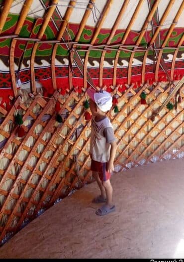 где можно купить палатку для отдыха: Аренда юрты, Каркас Деревянный, 75 баш, С полом, Самовар, Стол — 1