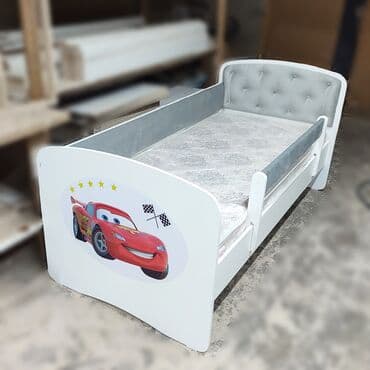 защитный барьер для взрослой кровати бишкек: Детская односпальная кровать, Новый, Для девочки, Для мальчика, С матрасом, ДСП, Бесплатная доставка — 3