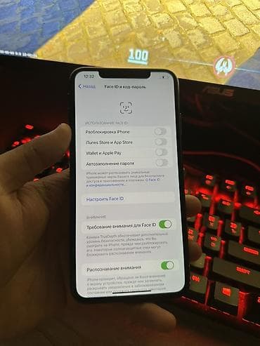 IPhone Xs Max, Б/у, Space Gray, 74 % — 3