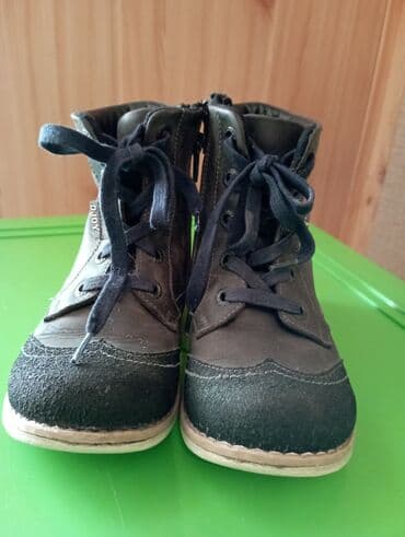 детская ортопедическая обувь: Деми ботинки, кажанные, ортопедические, с ортопедической стелькой для — 3