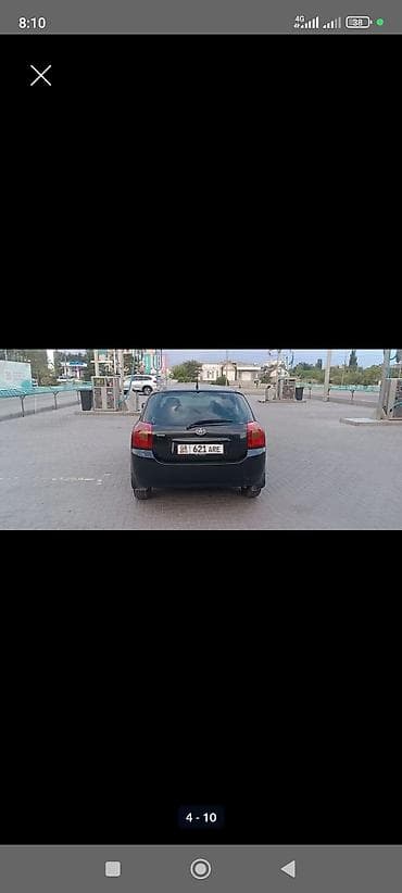 багажник на крышу автомобиля: Toyota Corolla: 2003 г., 1.6 л, Автомат, Бензин, Хэтчбэк — 4
