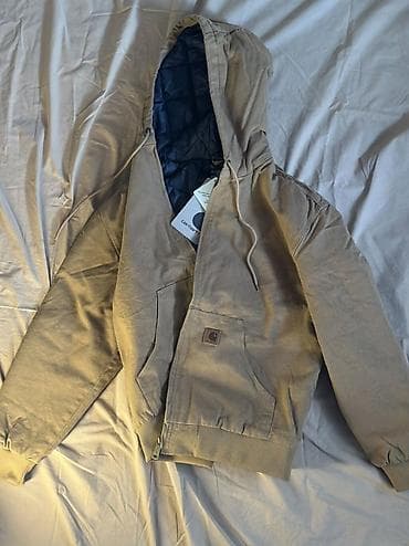 Жынсылар: Куртка Carhartt с капюшоном, утеплённая г, Кара-Балат - Модель — 1