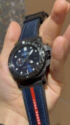 Наручные часы: Panerai - 400$. Механические с автоподзаводом. Стекло - сапфировое — 2