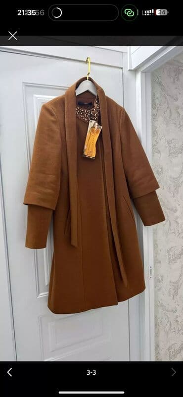 Пальто: Пальто женское,размер М, теплое зима/осень, внутри подклад брала в — 2