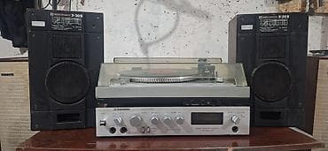 samsung 43: Винтажный стереокомплект Radiotehnika: - Виниловый проигрыватель — 2