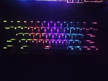 hyperx cloud ii: Клавиатура, Механическая, Проводное подключение, Размер: 60% — 1