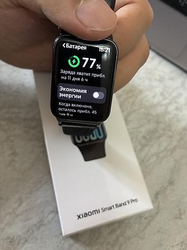 nothing phone: Xiaomi Smart Band 9 Pro — умный браслет с большим прямоугольным — 1