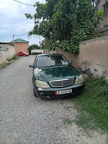 w22: Mercedes-Benz S-Class: 2001 г., 3.2 л, Автомат, Седан — 2