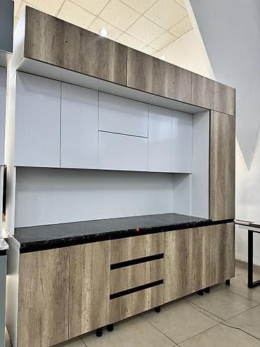 silver kitchen: Кухонный гарнитур, Новый, В рассрочку, Платная доставка — 1
