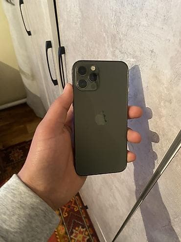 iphone 11 pro mini: IPhone 12 Pro, Б/у, 128 ГБ, Черный, Защитное стекло, Чехол, 100 % — 1