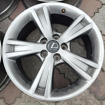 Транспорт: Литые Диски R 18 Lexus, Комплект, отверстий - 5, Б/у — 5