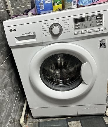 телефон 1000сом: Стиральная машина LG с фронтальной загрузкой, Direct Drive 6 кг — 1