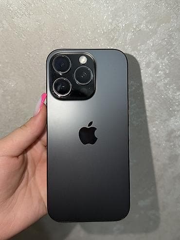 iphone d: IPhone 16 Pro, Б/у, 128 ГБ, Black Titanium — 1