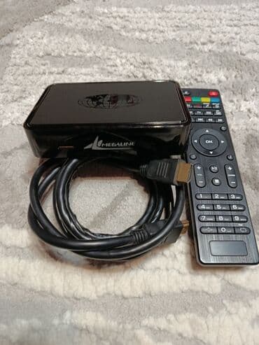 ТВ приставка Mag 254, ip tv, megaline. Рабочая, с пультом и HDMI