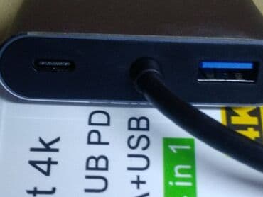 переходник тайп си на hdmi: Type-C USB-C Адаптер VGA, совместимый с USB C на 4K HDMI, Тип C, хаб — 3