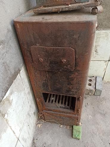 котёл б у: Продаю котел б/у, газ,уголь,электричество 5000 сом и горелку 1000 — 1