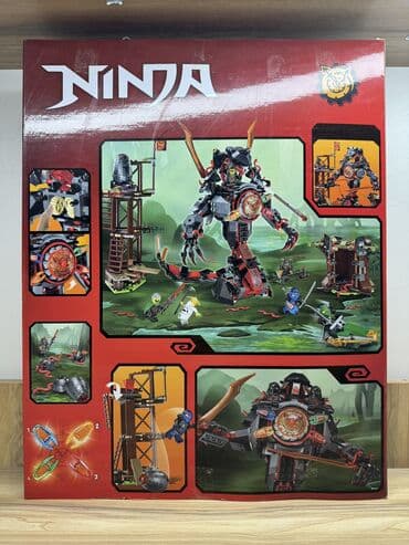 развивающие игрушки для малышей: Lego Ninja🥷 704 детали Самая низкая цена в городе 🏙️ 6 фигурок 🥷 — 2