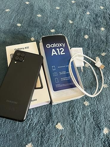 rtx 5090: Samsung Galaxy A12, Б/у, 64 ГБ, цвет - Черный, 2 SIM — 1