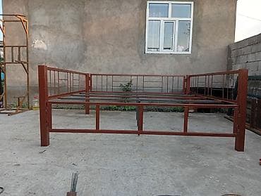 швабры деревянные: Тапчан 3х2,5 и 2,5х2.5 2шт 24000т - Прочная сварная рама из — 6