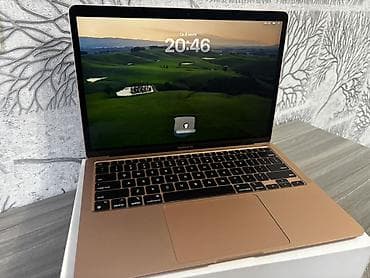 Ноутбуки Apple (MacBook): Apple MacBook Air 13", цвет Gold (золотой) -Apple M1 (8-ядерный — 2