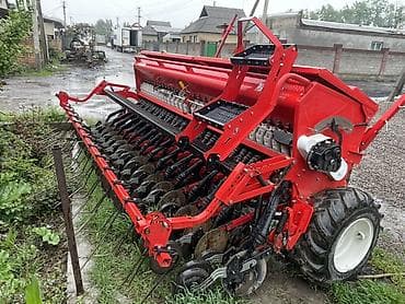 mini car: Сеялка зерновая 4 метра новая Описание: - Ширина захвата около 3–4 м — 3