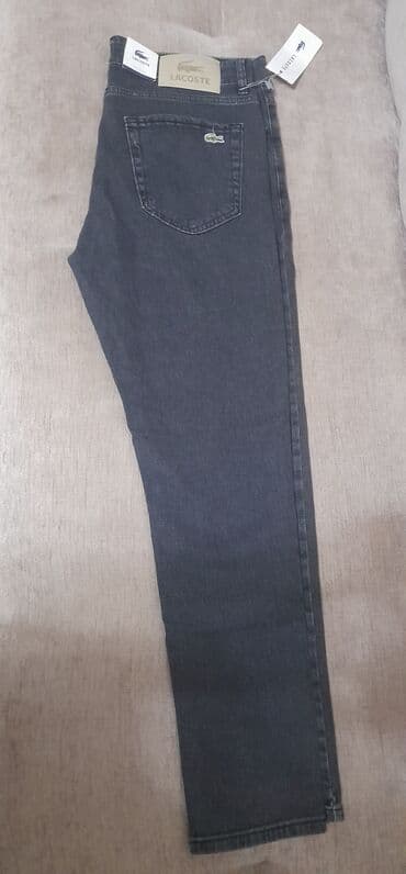 брендовые мужские спортивные костюмы из турции: Мужские джинсы, Все размеры, Lacoste, Новый, цвет - Серый, Самовывоз — 3