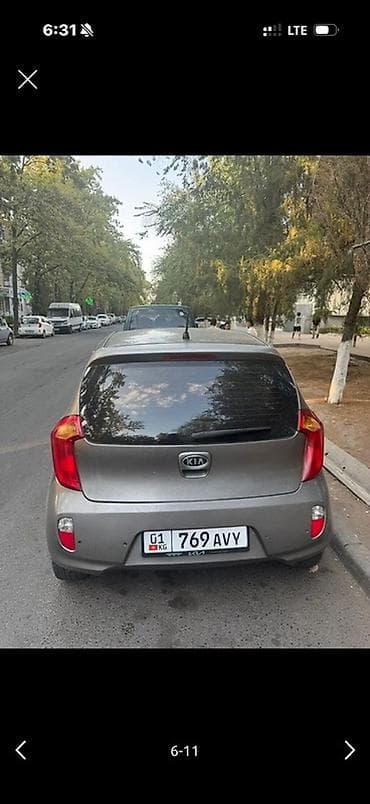 kia rio 2012: Kia Morning: 2012 г., 1 л, Автомат, Бензин, Хэтчбэк — 6
