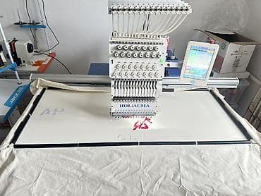 Оборудование для швейных цехов: Промышленная вышивальная машина HOLIAUMA с многоигольной головкой - — 2