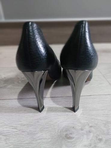 Спорттук бут кийим: Классические женские туфли-лодочки Polann - Цвет: черный - Верх — 4