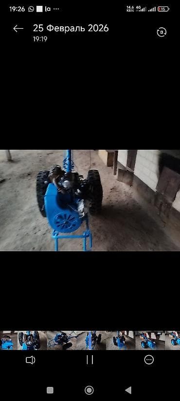 самодельный мотоблок: Мотоблок с оппозитным бензиновым двигателем - Тип: двухколёсный — 3