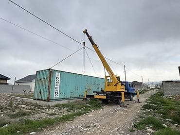 кран 50 тонн: Стрела 21 м, 5000 т — 5