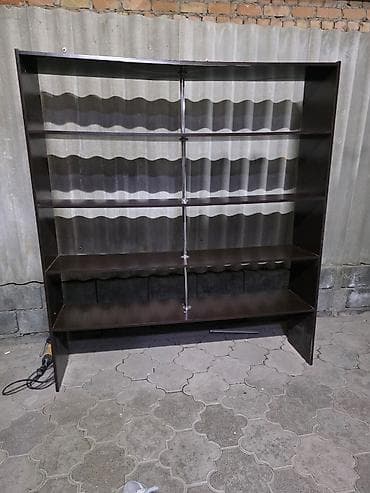 стеляж: Офисный стеллаж, ЛДСП, цвет - Коричневый — 1