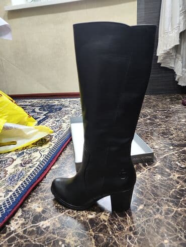 женская обувь больших размеров из германии: Сапоги, 40, Marco Tozzi, Новый, цвет - Черный, Самовывоз, Платная доставка, Бесплатная доставка — 14