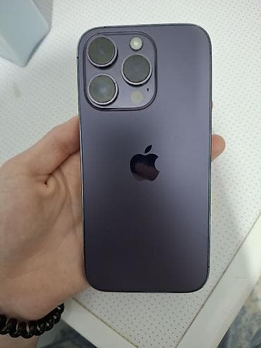 aifon 14: IPhone 14 Pro, Б/у, 128 ГБ, Deep Purple, 78 % — 3