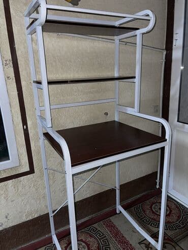 полка для цветов настенная: Этажерка для ванны, Новый, Другой материал, В рассрочку, Платная доставка — 7