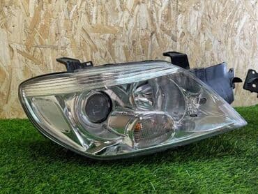 аутлендер: Комплект передних фар Mitsubishi 2004 г., Новый, Аналог — 4