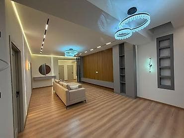 Квартиры: 3 комнаты, 92 м², Асанбай мкр Элитка, 13 этаж, Евроремонт — 1