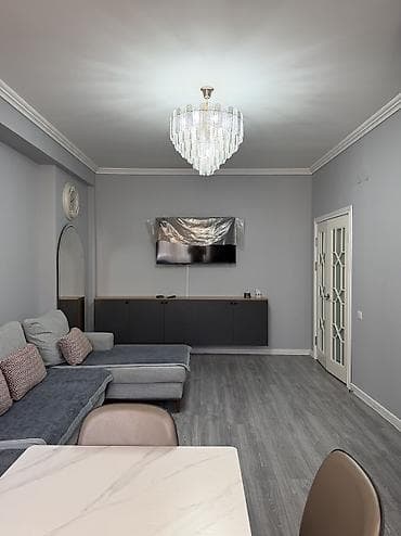 Квартиры: 3 комнаты, 62 м², Джал мкр (в т.ч. Верхний, Нижний, Средний) Элитка, 5 этаж, Дизайнерский ремонт — 3