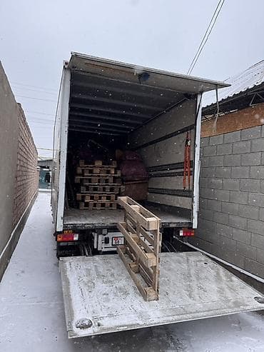 Грузоперевозки на бортовом фургоне с гидробортом - Авто