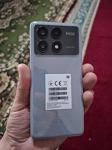 poco f4jt: Poco X6 Pro 5G, Б/у, 512 ГБ, цвет - Серый — 3