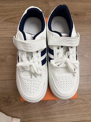 dc dc: Кроссовки - Цвет: белый с тёмно‑синими вставками и подкладкой - — 3