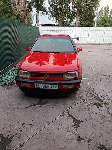 forester sg: Volkswagen Golf: 1993 г., 1.6 л, Бензин, Хэтчбэк — 7